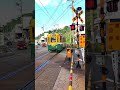 【鹿児島市電615号】【新川4号踏切】を通過します。#shorts #鹿児島市電 #tram