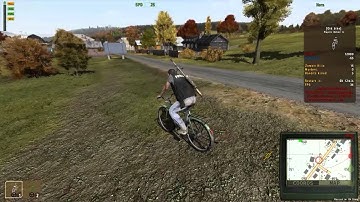 DayZ Epoch - 2 Guys on Bikes vs Humvee GPK
