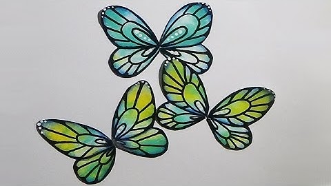 Mixed Media Morsels Butterfly Embellishments #MixedMediaMorsels #16