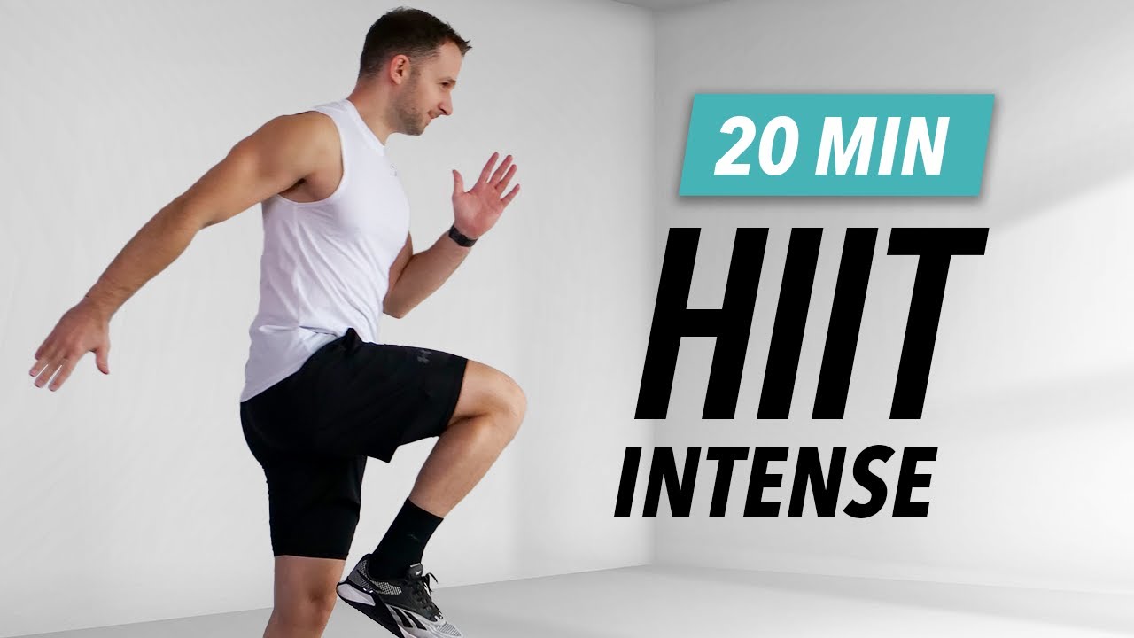 20 Min HIIT Workout For Fat Burn - Full Body Workout At Home (No ...