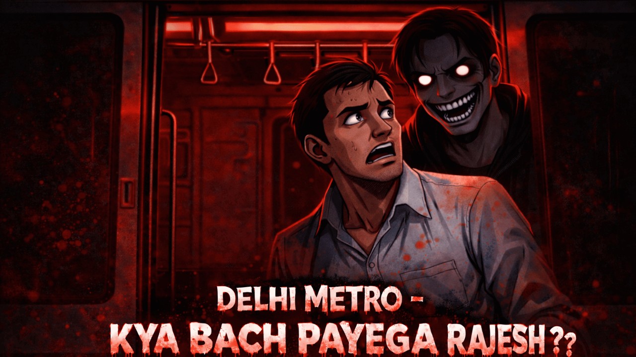 Delhi Metro Last Coach | Raat 11:57 Ka Sach 😨 | Hindi Psychological Thriller