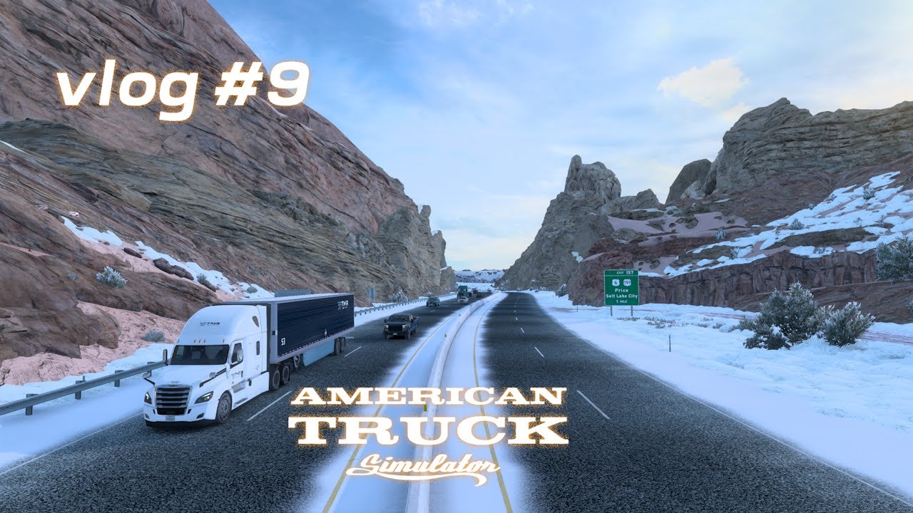 Vlog 9 Monday Jan 12th 2026 American Truck Simulator Roleplay 