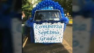 Colegio Centro América.Comparsa Séptimo grado 2019. Primer lugar .