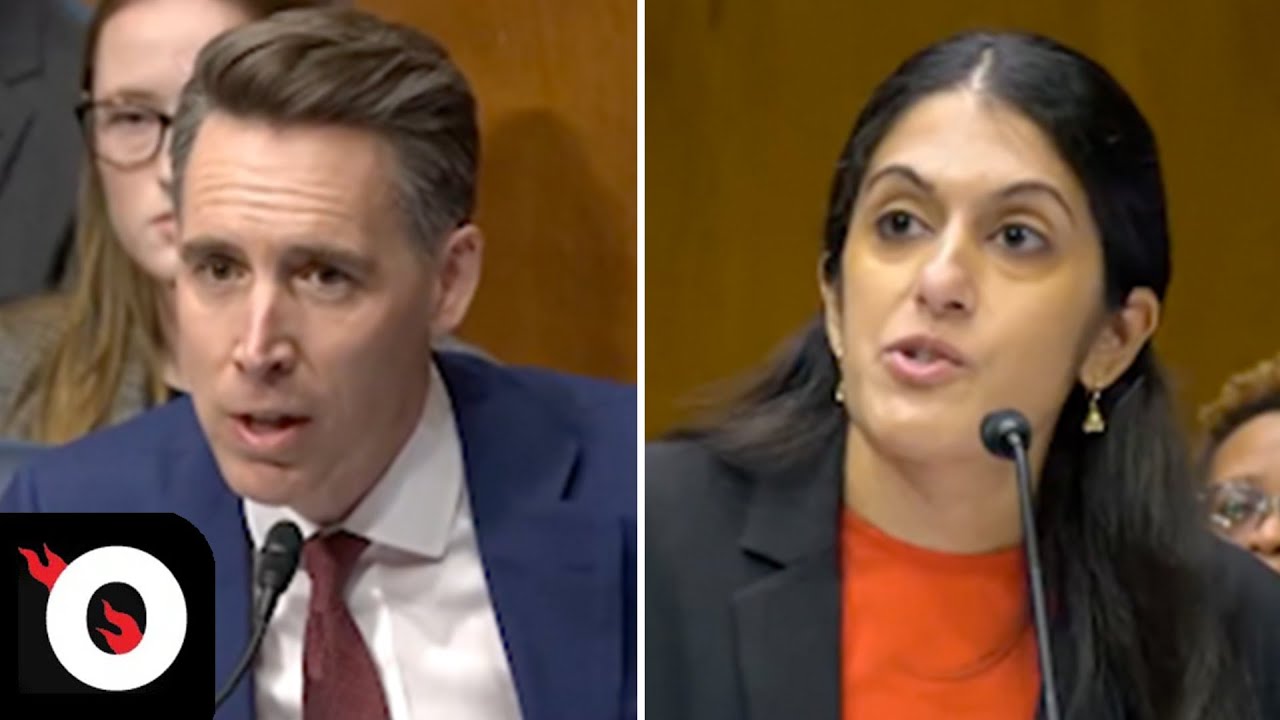 WATCH: Hawley GRILLS Doctor On Whether Men Can Get Pregnant - YouTube