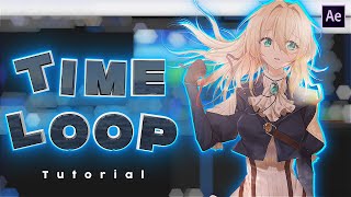 TIME LOOP EFFECT TUTORIAL I AFTER EFFECTS AMV Tutorial I CC Wide Time
