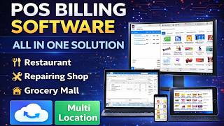 POS Billing Software For Restaurants, Retail Shop & Multi Branch Billing ERP System 2022 | Free Demo screenshot 4