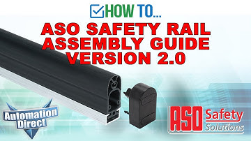 ASO Safety Edge Installation Guide 2.0 - SENTIR Safety Rails from AutomationDirect