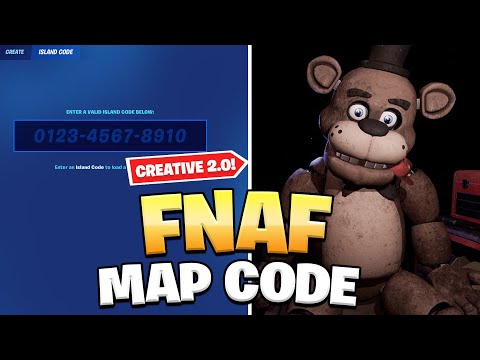 FNAF HORROR MAP CODE IN FORTNITE CREATIVE 2.0! 