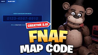 FNAF HORROR MAP CODE IN FORTNITE CREATIVE 2.0!