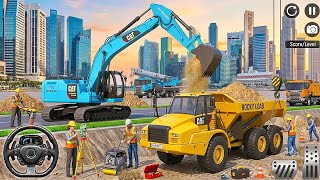 🚜 City Road Construction Simulator 2026 🚧 | Real Heavy Machines Android Gameplay screenshot 2