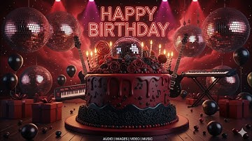 Happy Birthday Song 🎂 | Relaxing Instrumental Music Melody | Birthday Wishes Video