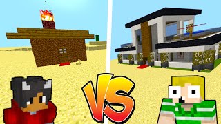 😲Hvem kan bygge det flotteste Hus i Minecraft?!😲
