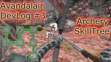 Avandalair - devlog #3 | Archery combat skill tree.