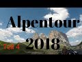 Mit dem Motorrad durch die Alpen 2018 // Dolomiten // Teil 4 // Italien