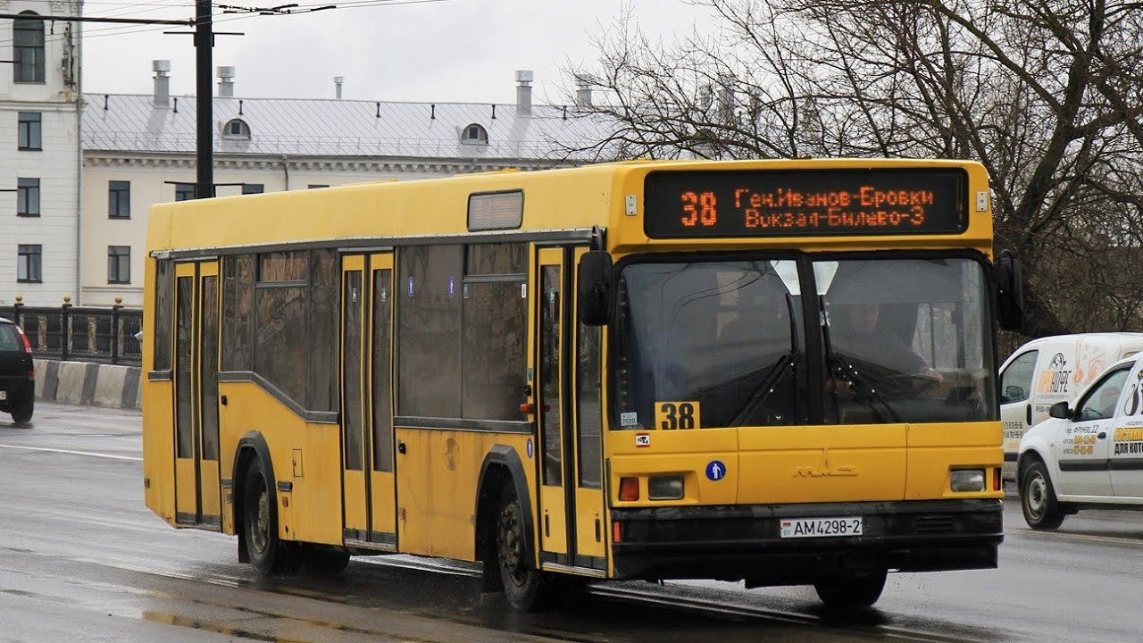 Trip by bus MAZ-103.065 №АМ 4298-2/ Поездка на автобусе МАЗ-103.065 №АМ 4298-2