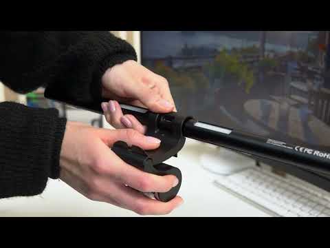 Настільна лампа OfficePro LED лампа на монітор SL145B (SL145B), видео 1