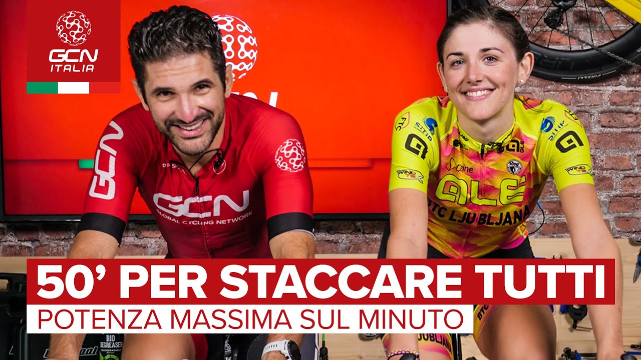 Allenamento da 50' lavorando sul picco da un minuto | Allenamento Indoor -  YouTube