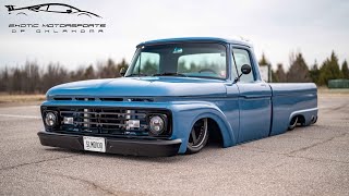 1964 Ford F100 (Coyote Swapped, Bodydropped, Bagged) For Sale