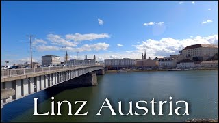 Donaubrücke Linz  Austria