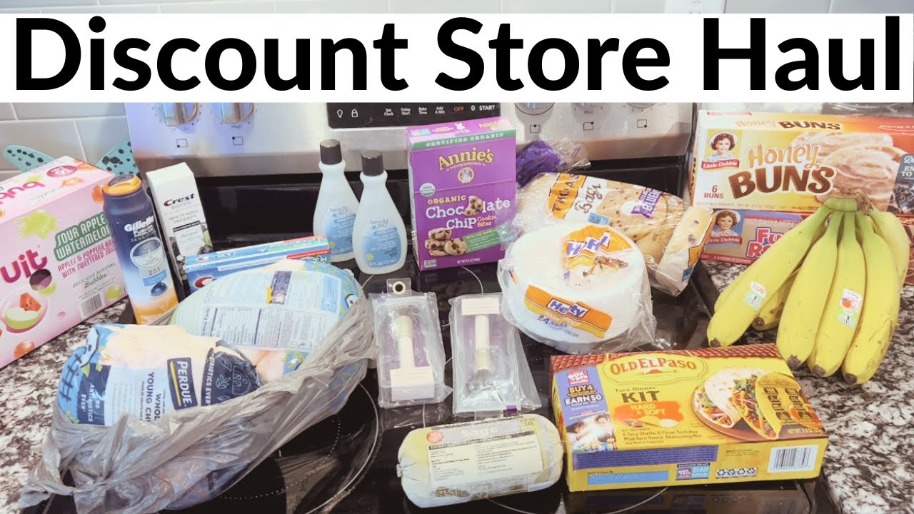 Extreme Discount Grocery Store Haul! YouTube