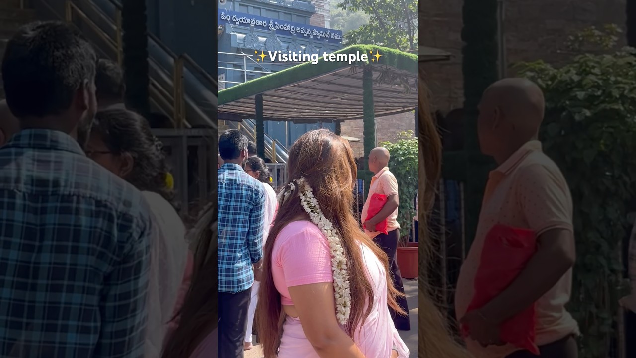 Visiting Temple Simhachalam 🙏🏻✨ 