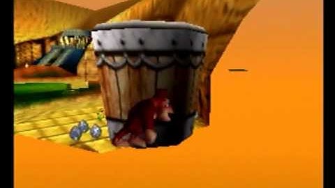 Donkey Kong 64 - Out of Bounds at Angry Aztec Glitch