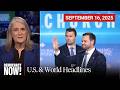 Top U.S. &amp; World Headlines — September 16, 2025