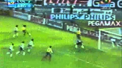 colombia 5 argentina 0 Narración Edgar Perea