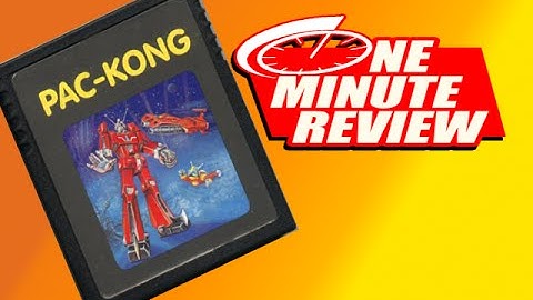 Pac kong/Inca gold/Tonky Kon/Spider kong/Spider maze - Atari 2600/VCS - One minute review