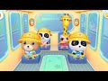Bayi panda { bus sekolah bayi panda } babybus | #babybus 44090