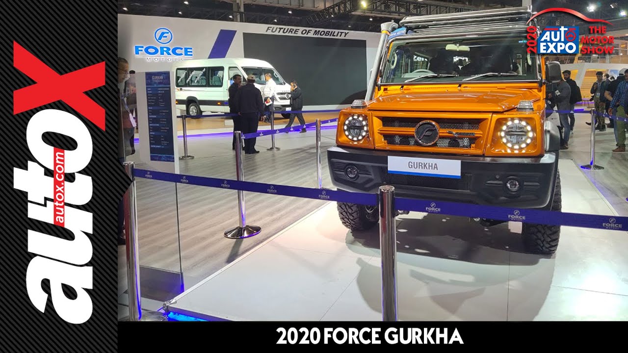 Auto Expo 2020: Force Gurkha 2020 | autoX