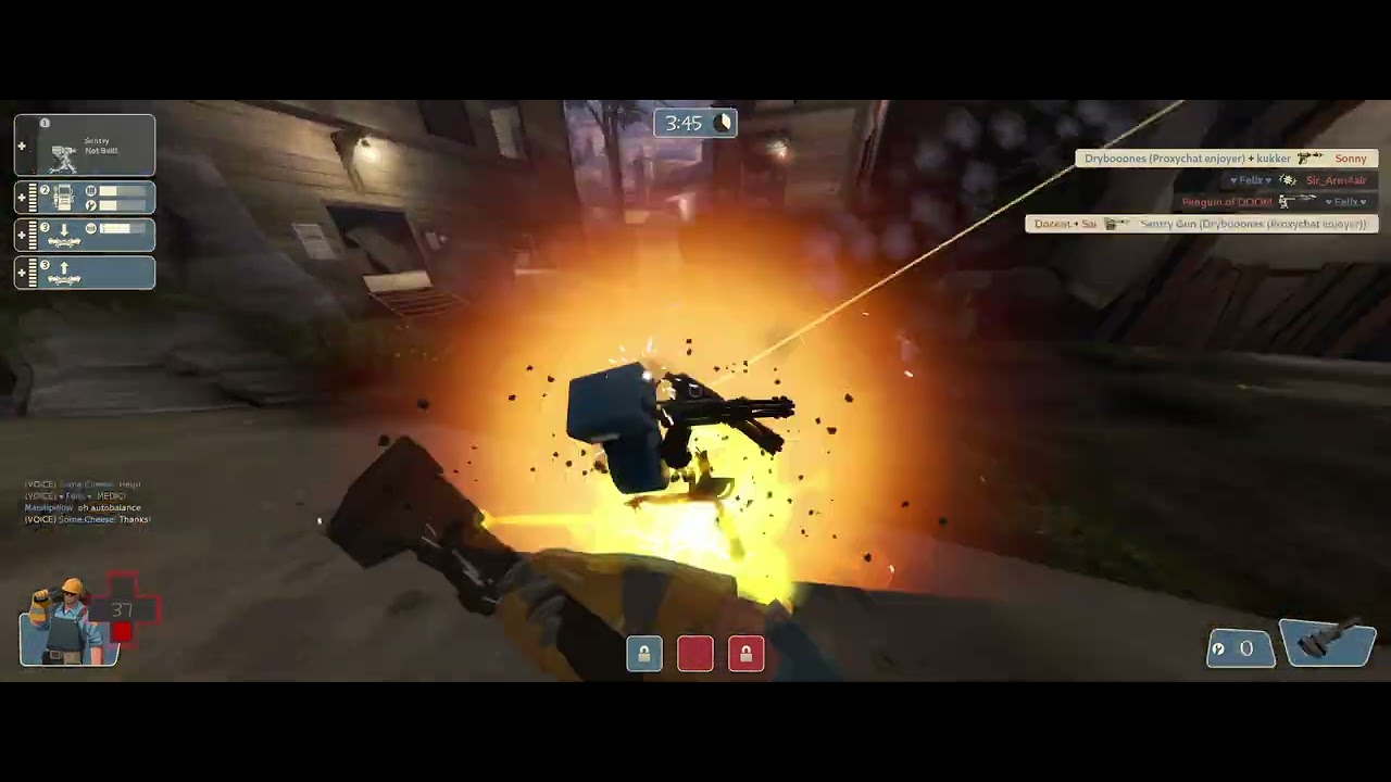 Team Fortress 2 Classified Offensive Engineer on Mountain Lab