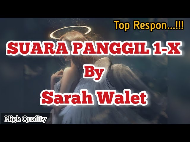 Suara Panggil 1-X By Sarah Walet‼️Suara Andalan Sang Editor||Burung Walet Langsung Masuk class=