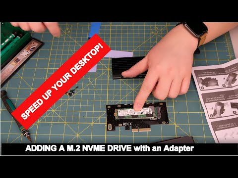 Intel 660P 1TB NVMe M.2 SSD to PCIe x4 Adapter Card | Micro Connectors | Installation | Benchmark