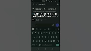 How to create Strikethrough text effect in Discord #roduz #discord