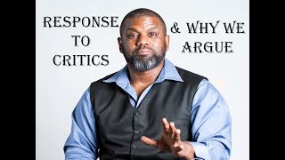 My response to critics who make ASSumptions!