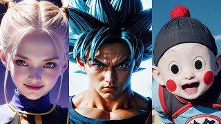 AI Renders Dragon Ball Characters in Real Life