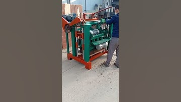 Concrete Block Machine Perfect Bricks Every Time!  #machine #constructionblocks #blockmaking