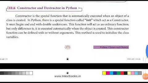 Chapter 10 Constructor & Destructor