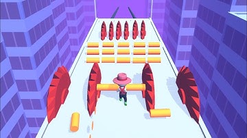 ROOF RAILS, PANCAKE RUSH, CARPET ROLLER and other games - Gameplay Walkthrough FOR IOS, Android
