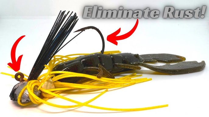 How To Clean Fishing Lures / Rust Removal 