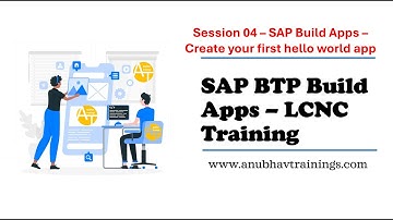 S01E04 Create first app in SAP Build Apps | Step-by-Step: Develop Your First App in SAP Build
