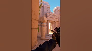 ANUBIS B SITE ONE WAY SMOKE #shorts #cs2