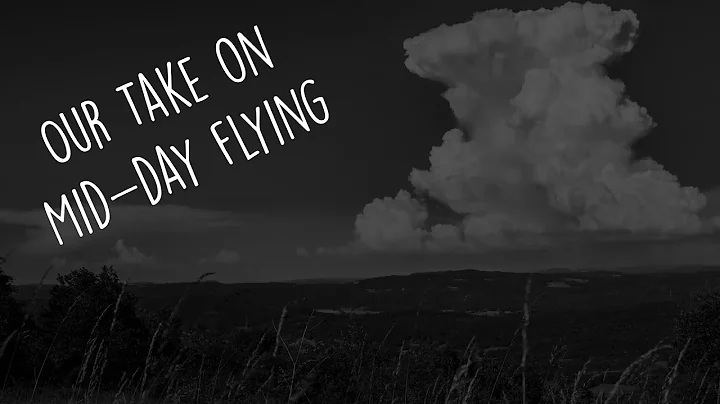 Flying a Powered Paraglider in mid-day turbulence