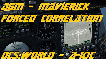 DCS:World » AGM-Maverick Forced Correlation Mode » A-10C