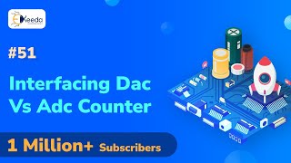 Interfacing DAC and ADC Counter with 8051 Microcontroller Update