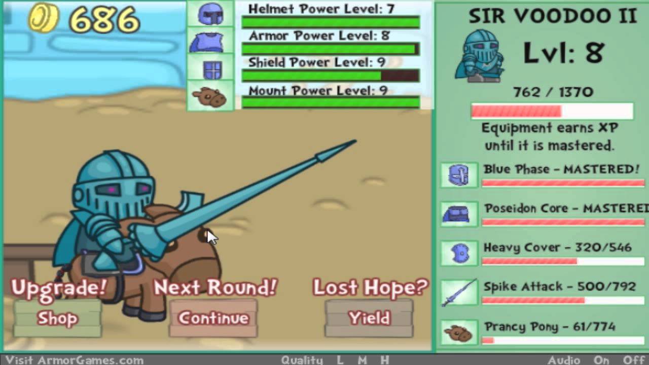 Обзор The Lance [Симулятор поединка!]