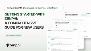 Getting Started with Agents and Workflows In Zenphi: A Comprehensive Guide for New Users