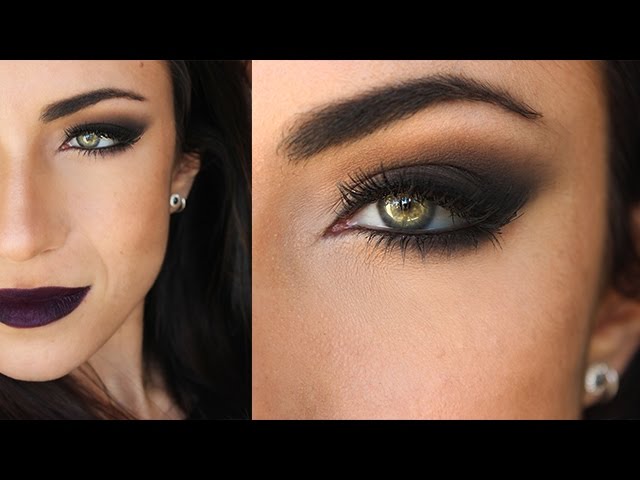 Dark Vampy Makeup Tutorial Ft Urban