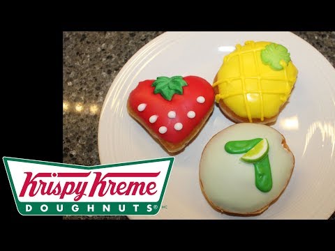 Krispy Kreme Doughnuts Strawberry Pineapple Key Lime Review